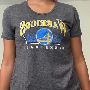 Fanatics Warriors Basketball Gray T-shirt